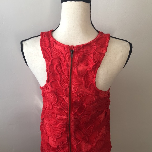 Lovers + Friends Red lace dress - Picture 10 of 11
